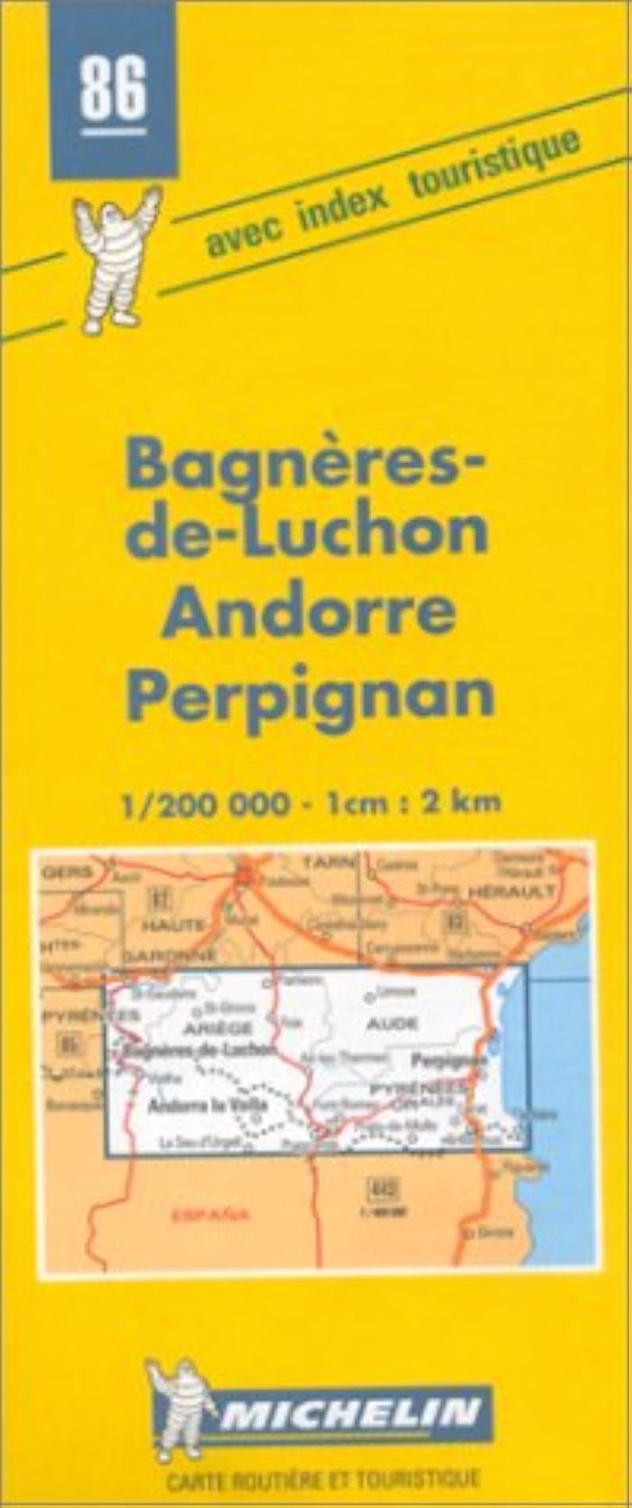 Couverture du livre « LUCHON/ANDORRE/PERPIGNAN » de Xxx, librairie Les Contes Infusés à Corte
