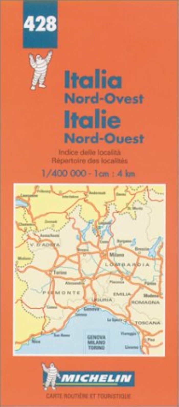 Couverture du livre « ITALIE NORD-OUEST » de Xxx, librairie Les Contes Infusés à Corte