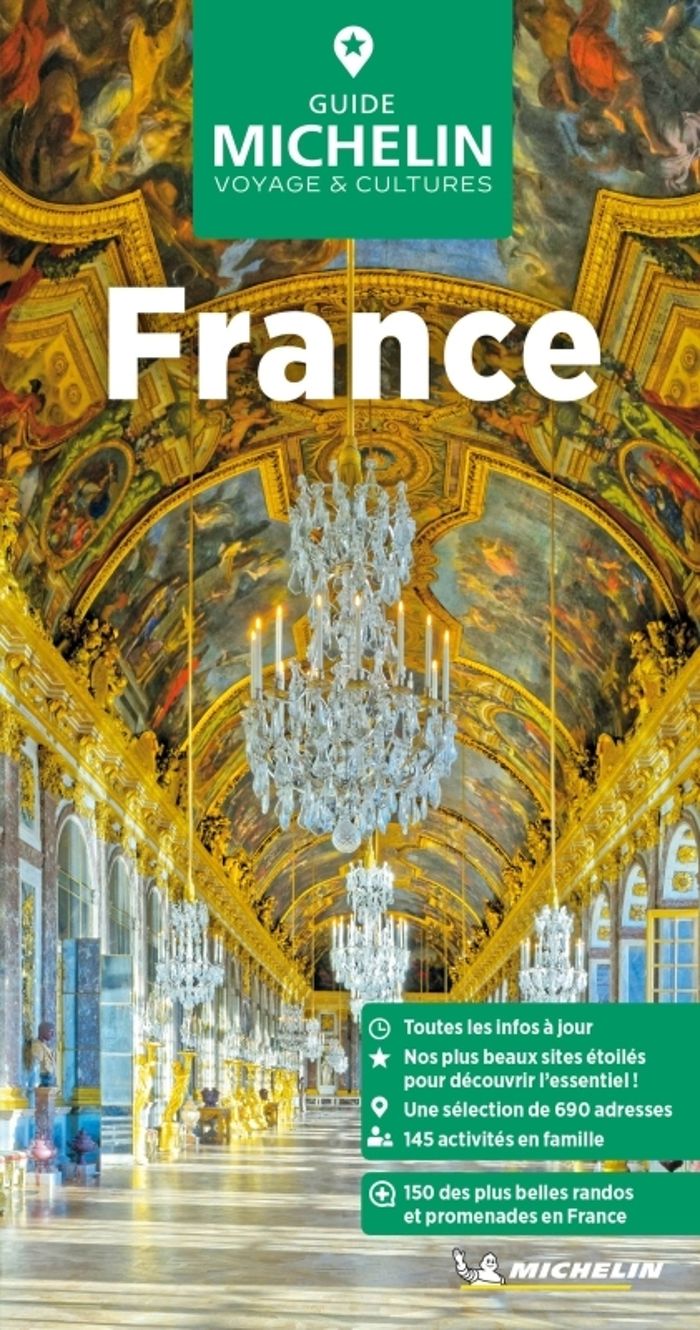 Couverture du livre « France » de Manufacture française des pneumatiques Michelin, librairie Les Contes Infusés à Corte