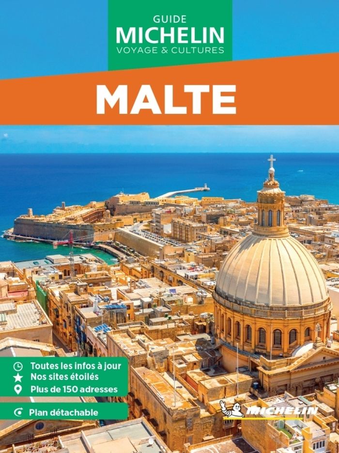 Couverture du livre « Malte » de Manufacture française des pneumatiques Michelin, librairie Les Contes Infusés à Corte