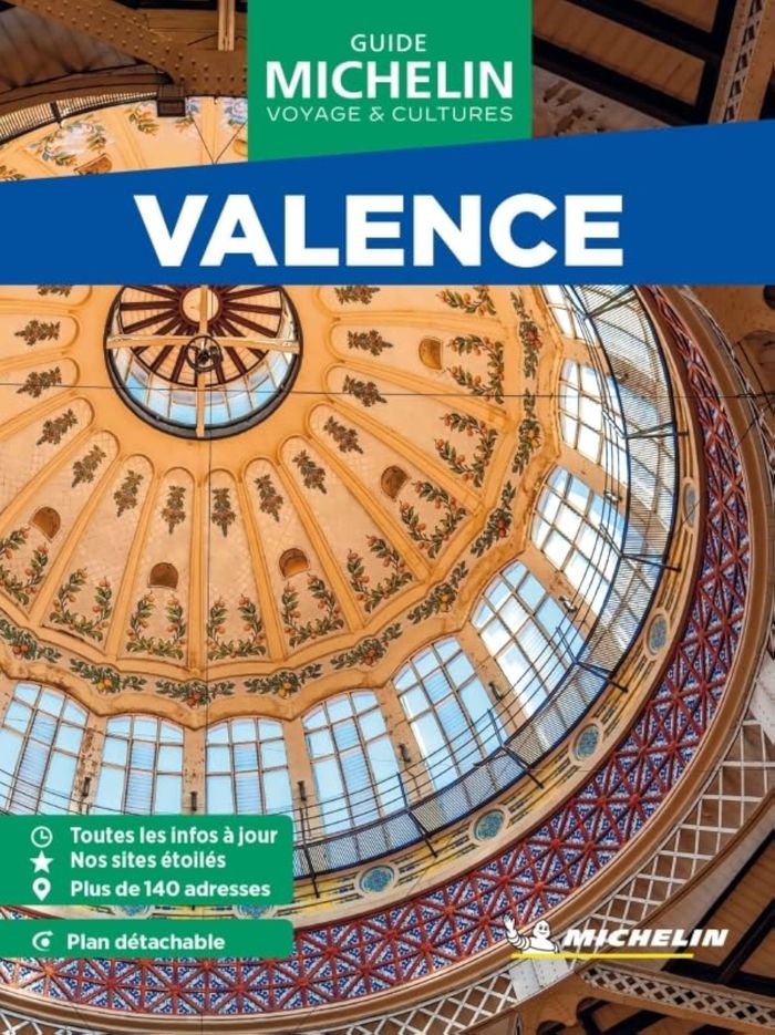 Couverture du livre « Valence » de Manufacture française des pneumatiques Michelin, librairie Les Contes Infusés à Corte