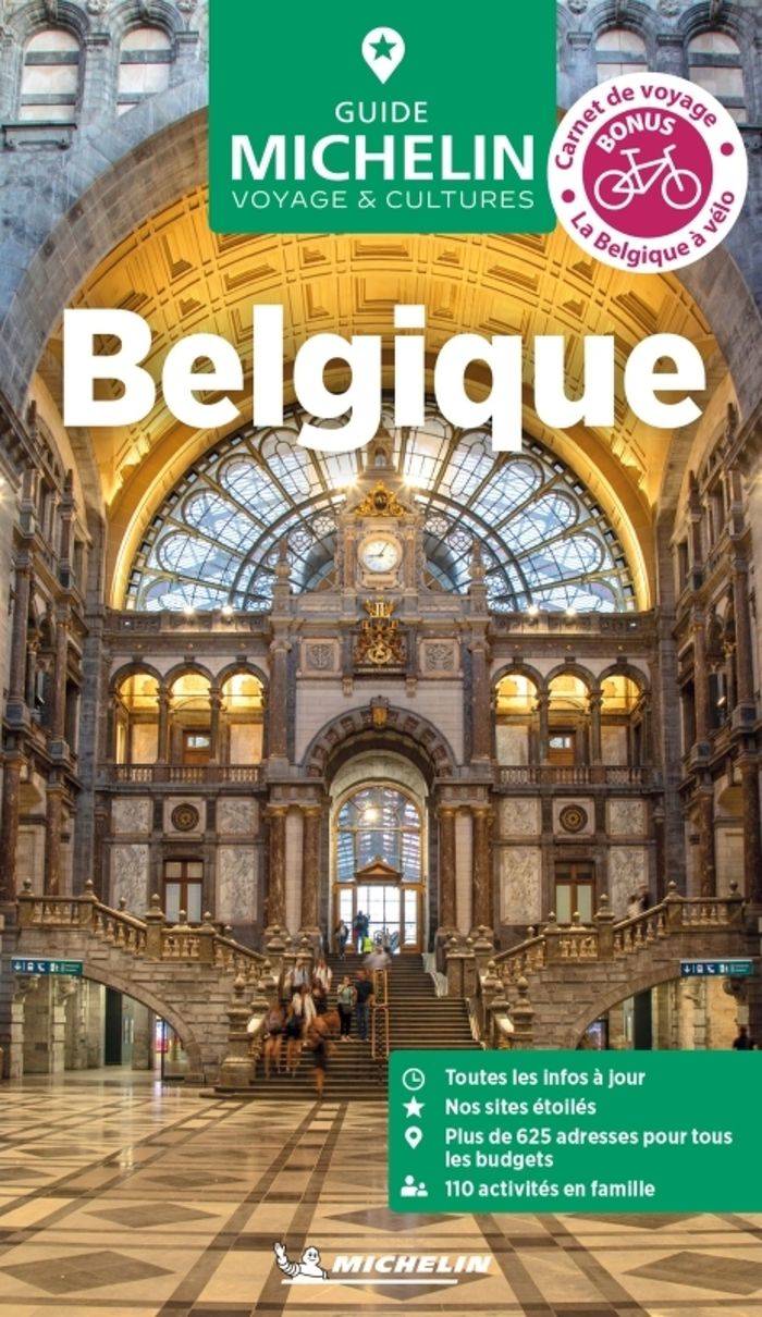Couverture du livre « Belgique » de Manufacture française des pneumatiques Michelin, librairie Les Contes Infusés à Corte