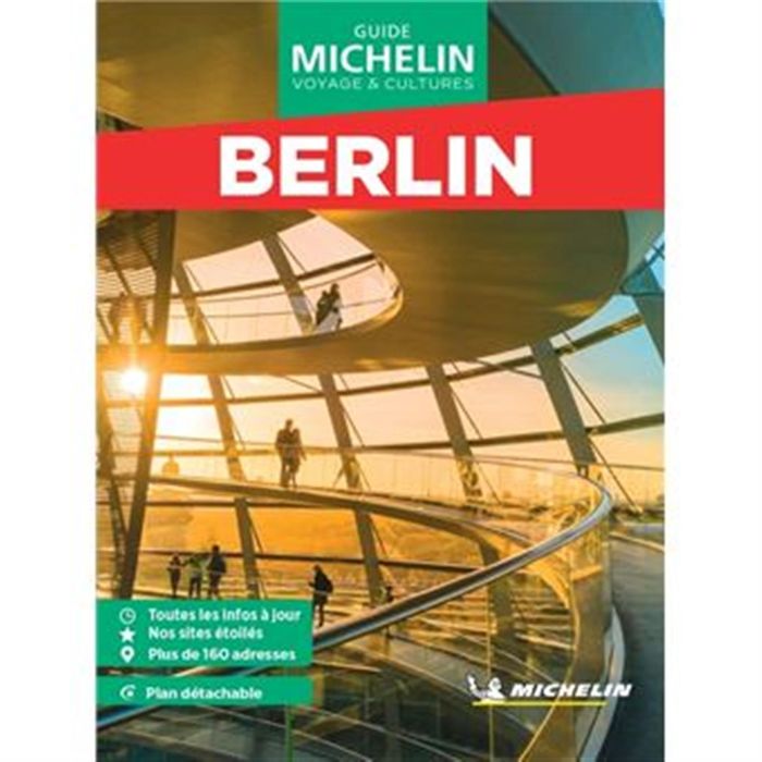 Couverture du livre « Berlin » de Manufacture française des pneumatiques Michelin, librairie Les Contes Infusés à Corte