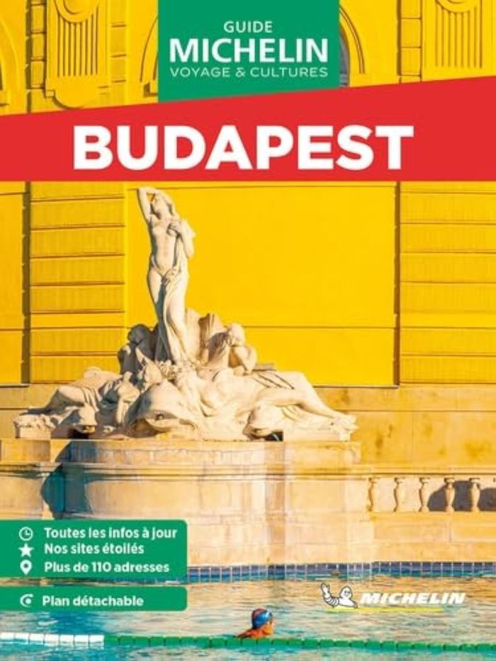Couverture du livre « Budapest » de Manufacture française des pneumatiques Michelin, librairie Les Contes Infusés à Corte