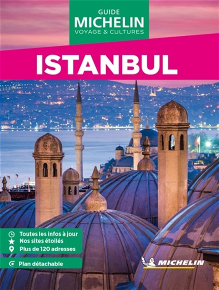Couverture du livre « Istanbul » de Manufacture française des pneumatiques Michelin, librairie Les Contes Infusés à Corte