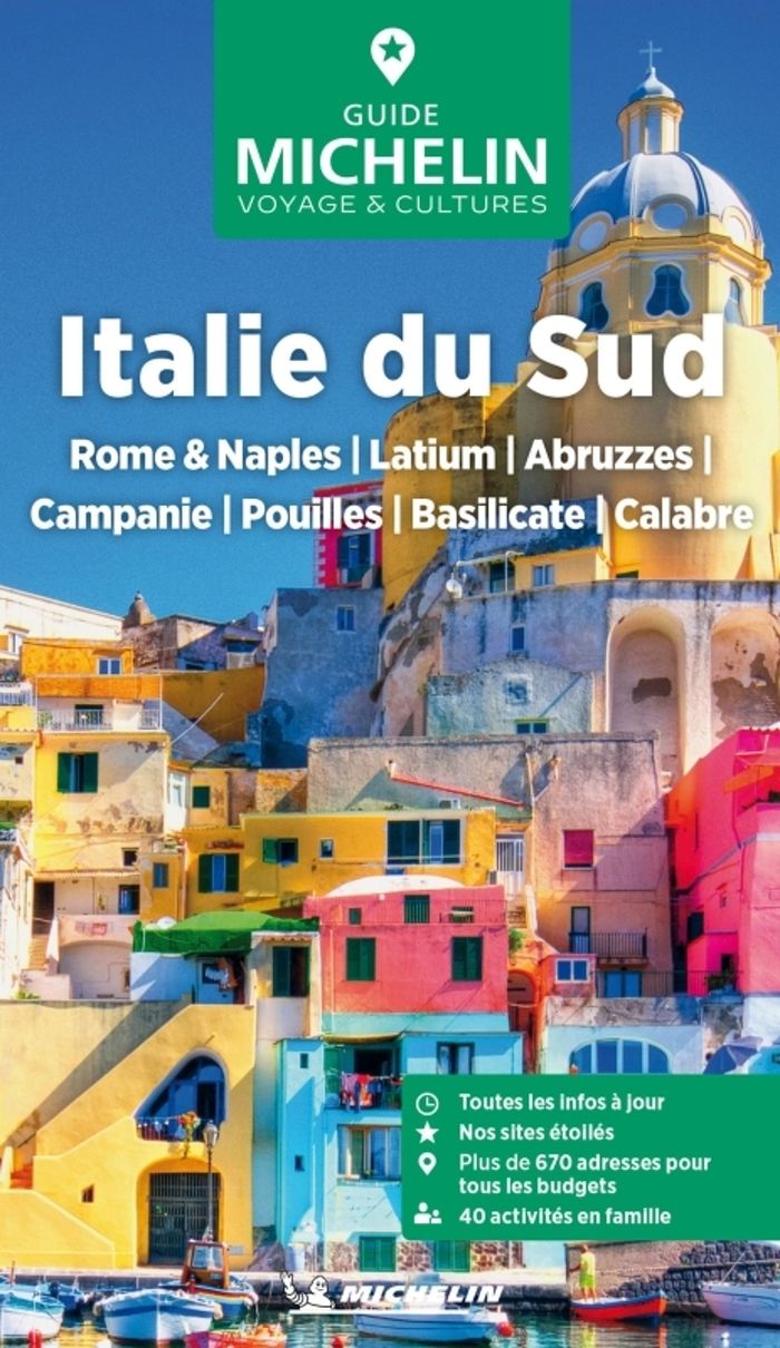 Couverture du livre « Italie du Sud : Rome & Naples, Latium, Abruzzes, Campanie, Pouilles, Basilicate, Calabre », librairie Les Contes Infusés à Corte