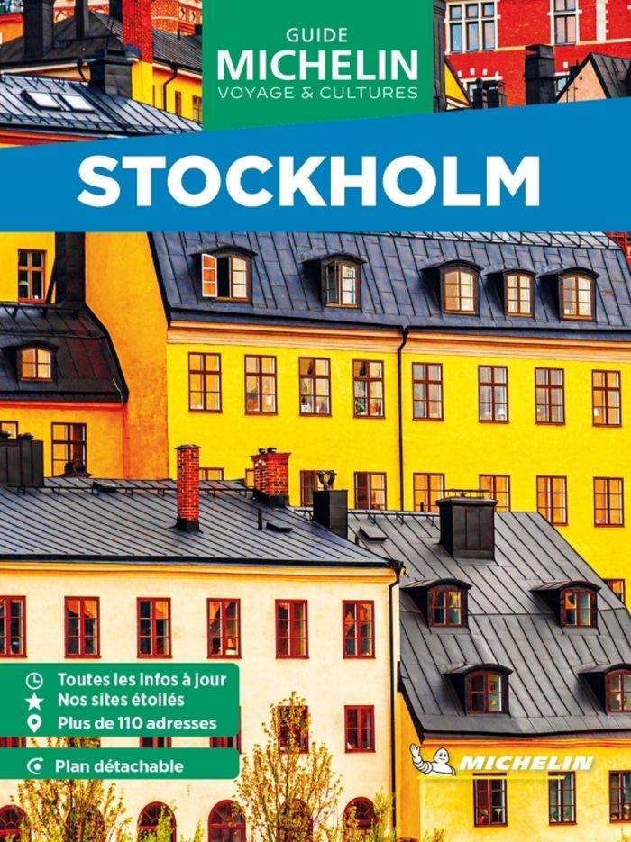 Couverture du livre « Stockholm » de Manufacture française des pneumatiques Michelin, librairie Les Contes Infusés à Corte