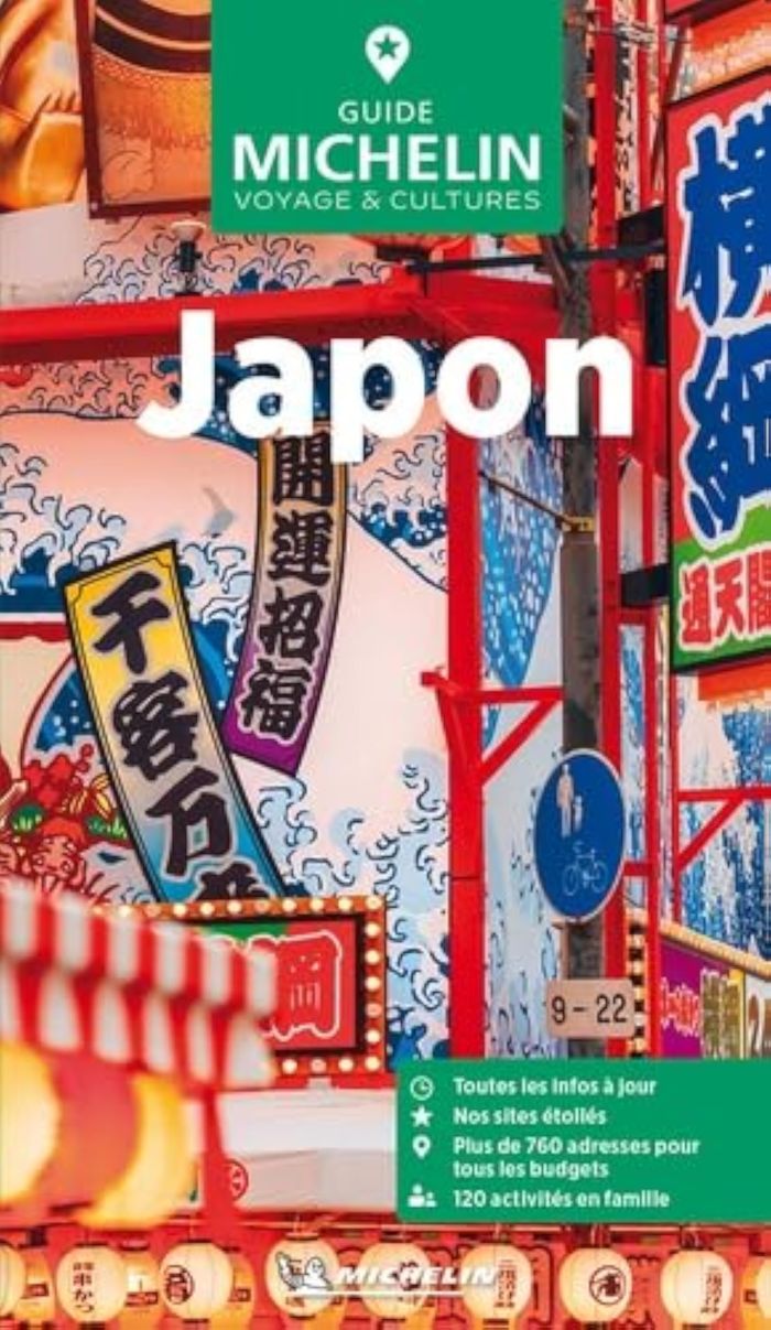 Couverture du livre « Japon » de Manufacture française des pneumatiques Michelin, librairie Les Contes Infusés à Corte