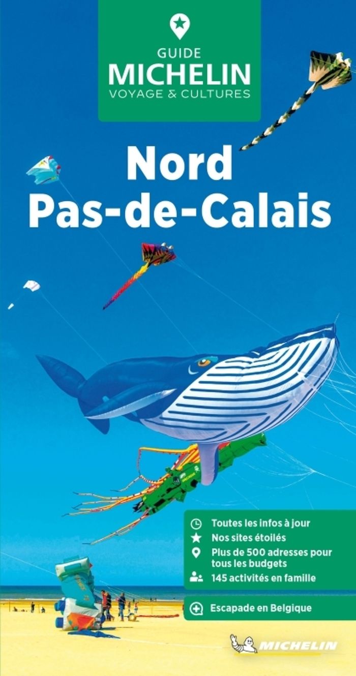 Couverture du livre « Nord-Pas-de-Calais » de Manufacture française des pneumatiques Michelin, librairie Les Contes Infusés à Corte