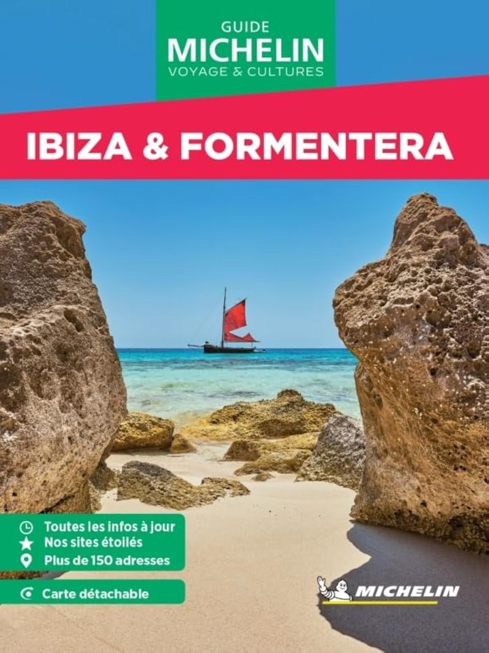 Couverture du livre « Ibiza & Formentera » de Manufacture française des pneumatiques Michelin, librairie Les Contes Infusés à Corte