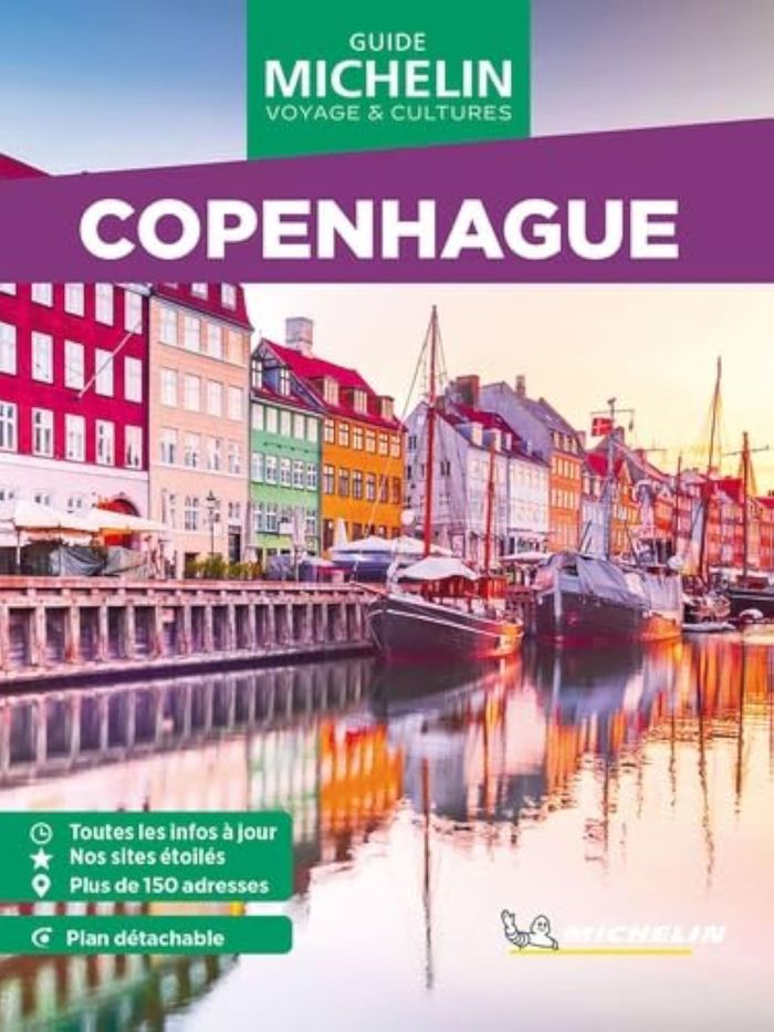 Couverture du livre « Copenhague » de Manufacture française des pneumatiques Michelin, librairie Les Contes Infusés à Corte