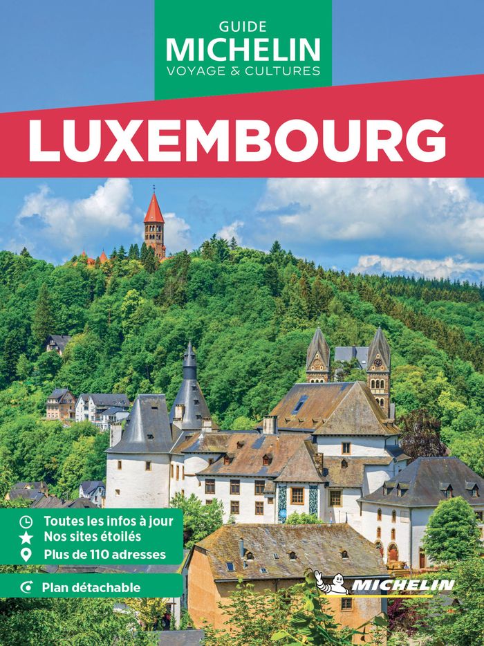 Couverture du livre « Luxembourg » de Manufacture française des pneumatiques Michelin, librairie Les Contes Infusés à Corte