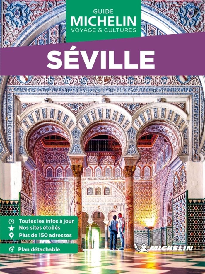 Couverture du livre « Séville » de Manufacture française des pneumatiques Michelin, librairie Les Contes Infusés à Corte