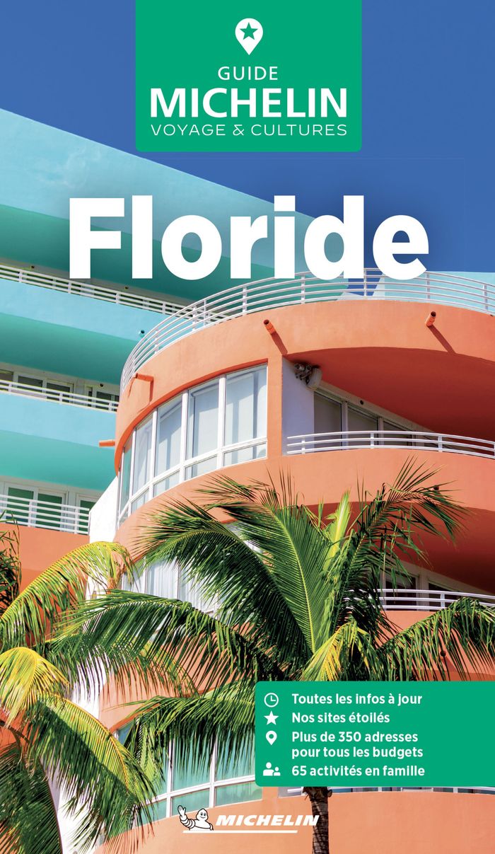 Couverture du livre « Floride » de Manufacture française des pneumatiques Michelin, librairie Les Contes Infusés à Corte