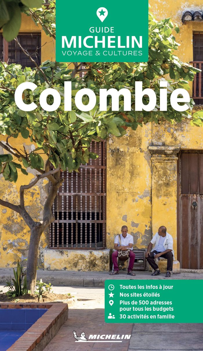 Couverture du livre « Colombie » de Manufacture française des pneumatiques Michelin, librairie Les Contes Infusés à Corte