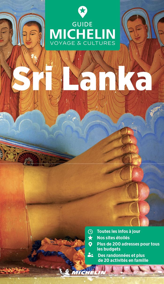 Couverture du livre « Sri Lanka » de Manufacture française des pneumatiques Michelin, librairie Les Contes Infusés à Corte