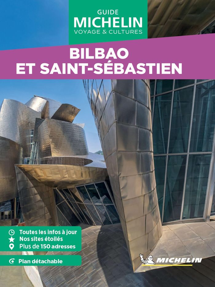 Couverture du livre « Bilbao et Saint-Sébastien » de Manufacture française des pneumatiques Michelin, librairie Les Contes Infusés à Corte