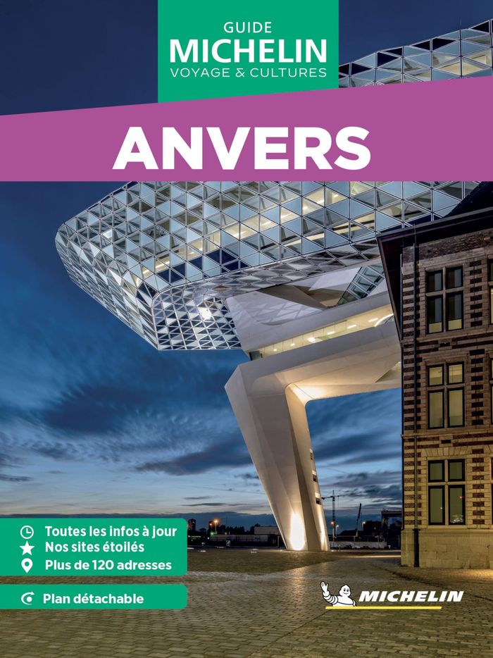 Couverture du livre « Anvers » de Manufacture française des pneumatiques Michelin, librairie Les Contes Infusés à Corte
