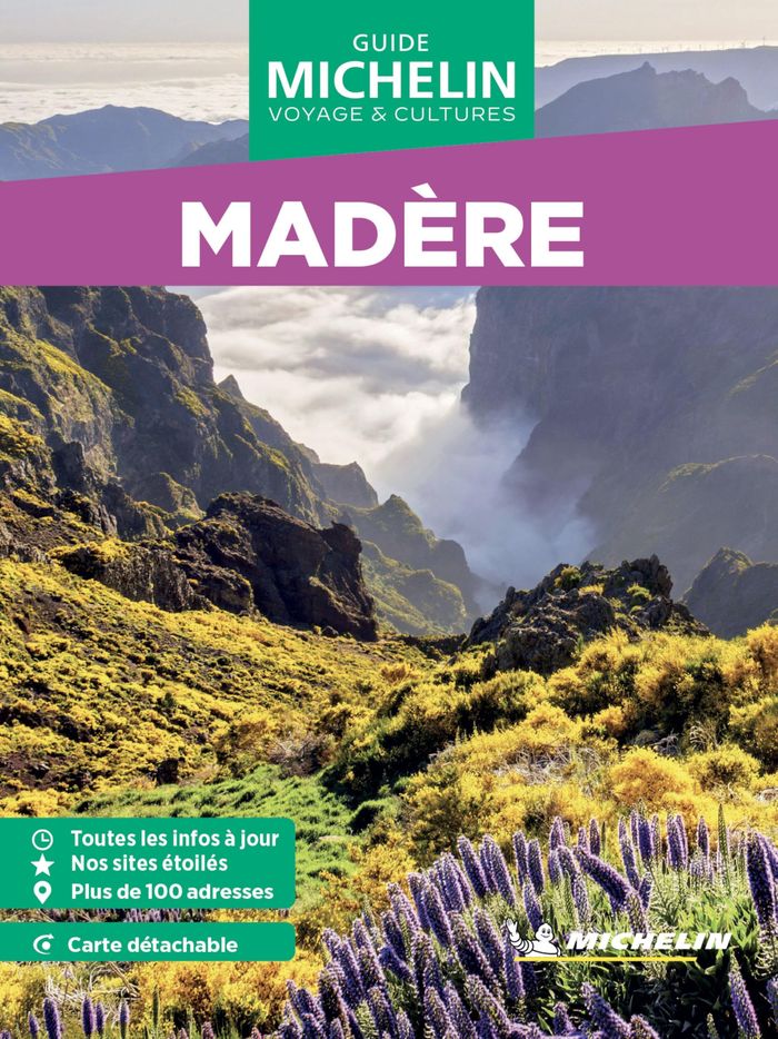 Couverture du livre « Madère » de Manufacture française des pneumatiques Michelin, librairie Les Contes Infusés à Corte