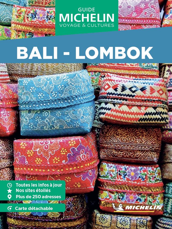 Couverture du livre « Bali, Lombok » de Manufacture française des pneumatiques Michelin, librairie Les Contes Infusés à Corte