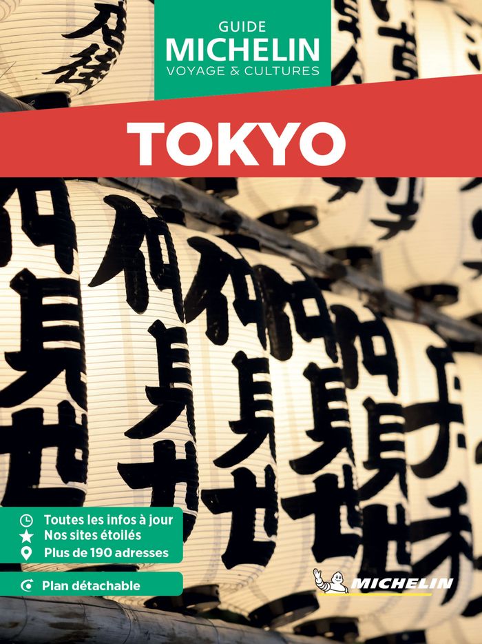Couverture du livre « Tokyo » de Manufacture française des pneumatiques Michelin, librairie Les Contes Infusés à Corte