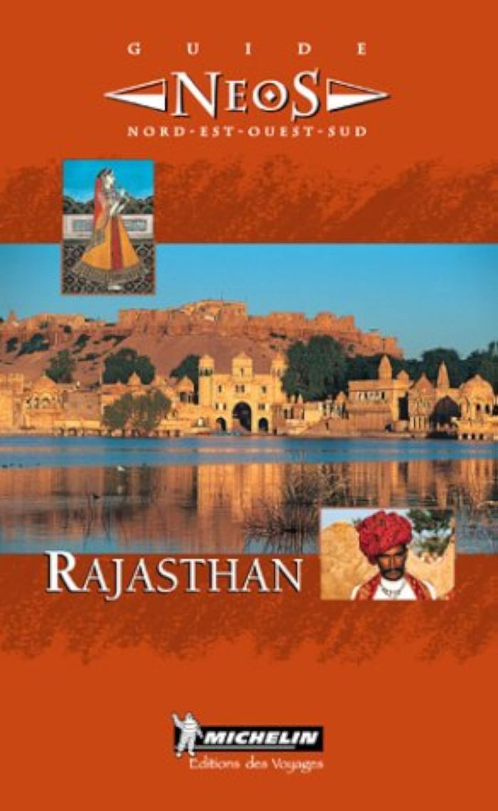 Couverture du livre « 8509: GUIDE NEOS ; RAJASTHAN EN FRANCAIS » de Michelin, librairie Les Contes Infusés à Corte