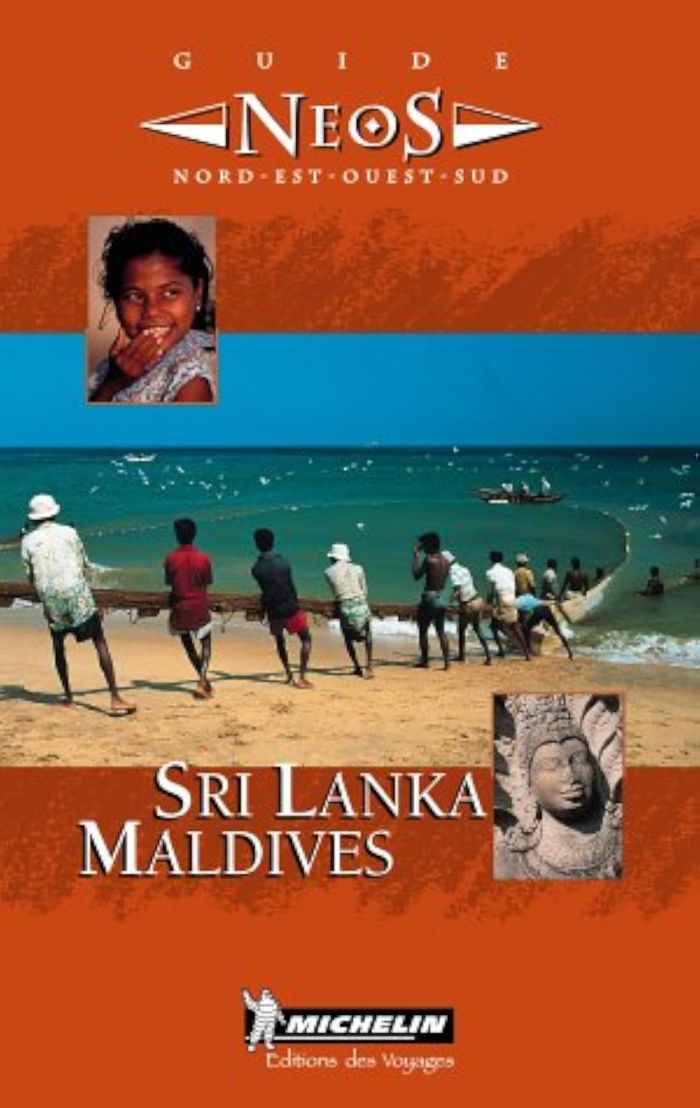 Couverture du livre « 8510: GUIDE NEOS ; SRI LANKA MALDIVES EN FRANCAIS » de Michelin, librairie Les Contes Infusés à Corte