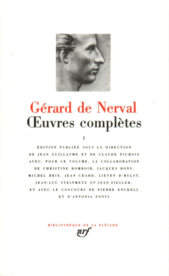 Couverture du livre « OEUVRES COMPLETES - VOL01 » de Nerval Gerard De, librairie Les Contes Infusés à Corte