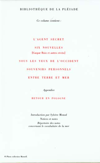 Quatrième de couverture de « OEUVRES - VOL03 »