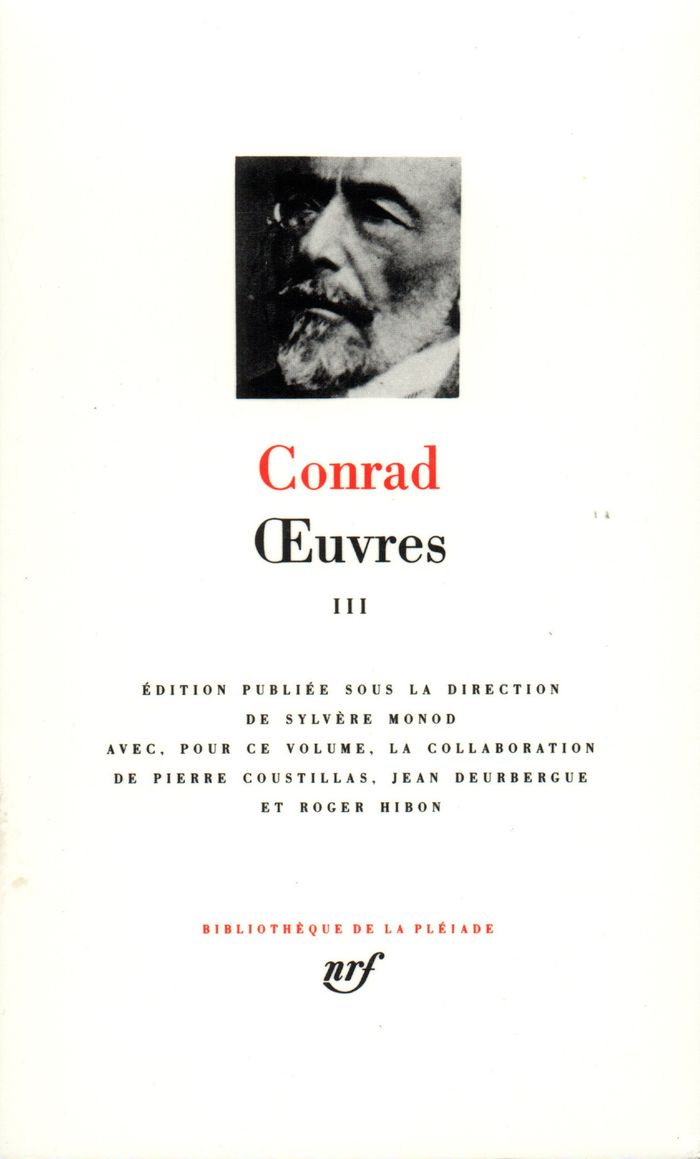 Couverture du livre « OEUVRES - VOL03 » de Joseph Conrad, librairie Les Contes Infusés à Corte