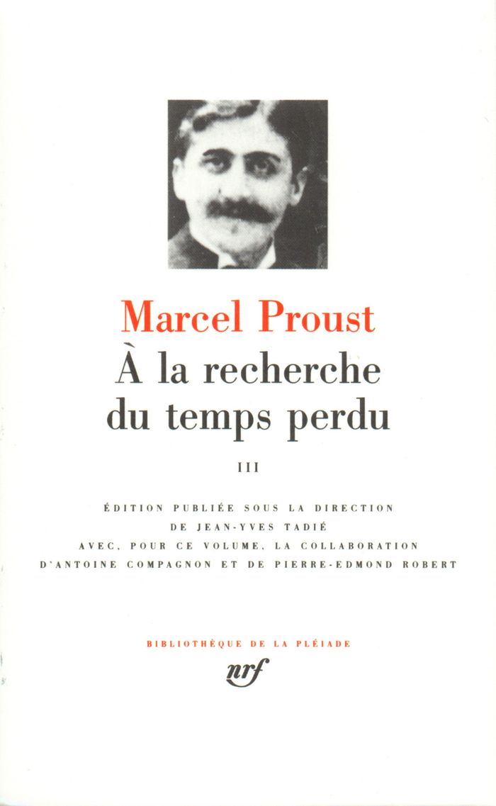 Couverture du livre « A LA RECHERCHE DU TEMPS PERDU - VOL03 » de Marcel Proust, librairie Les Contes Infusés à Corte