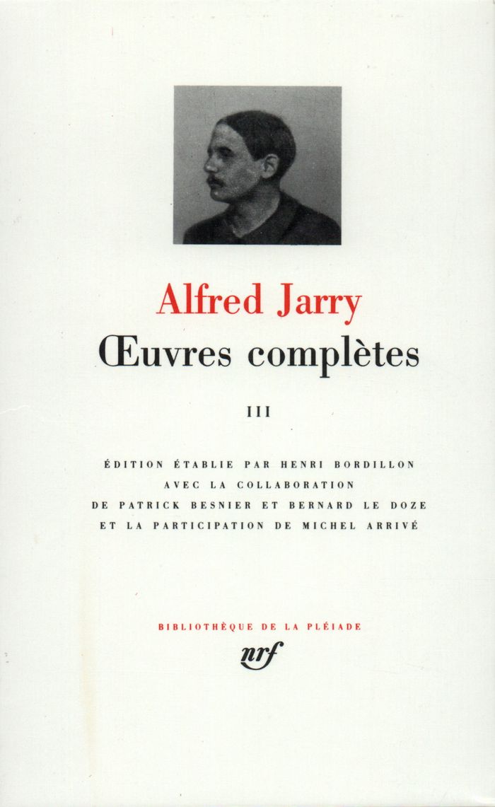 Couverture du livre « OEUVRES COMPLETES - VOL03 » de Alfred Jarry, librairie Les Contes Infusés à Corte