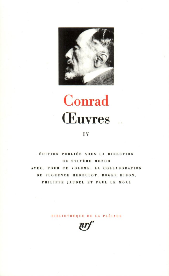 Couverture du livre « OEUVRES - VOL04 » de Joseph Conrad, librairie Les Contes Infusés à Corte