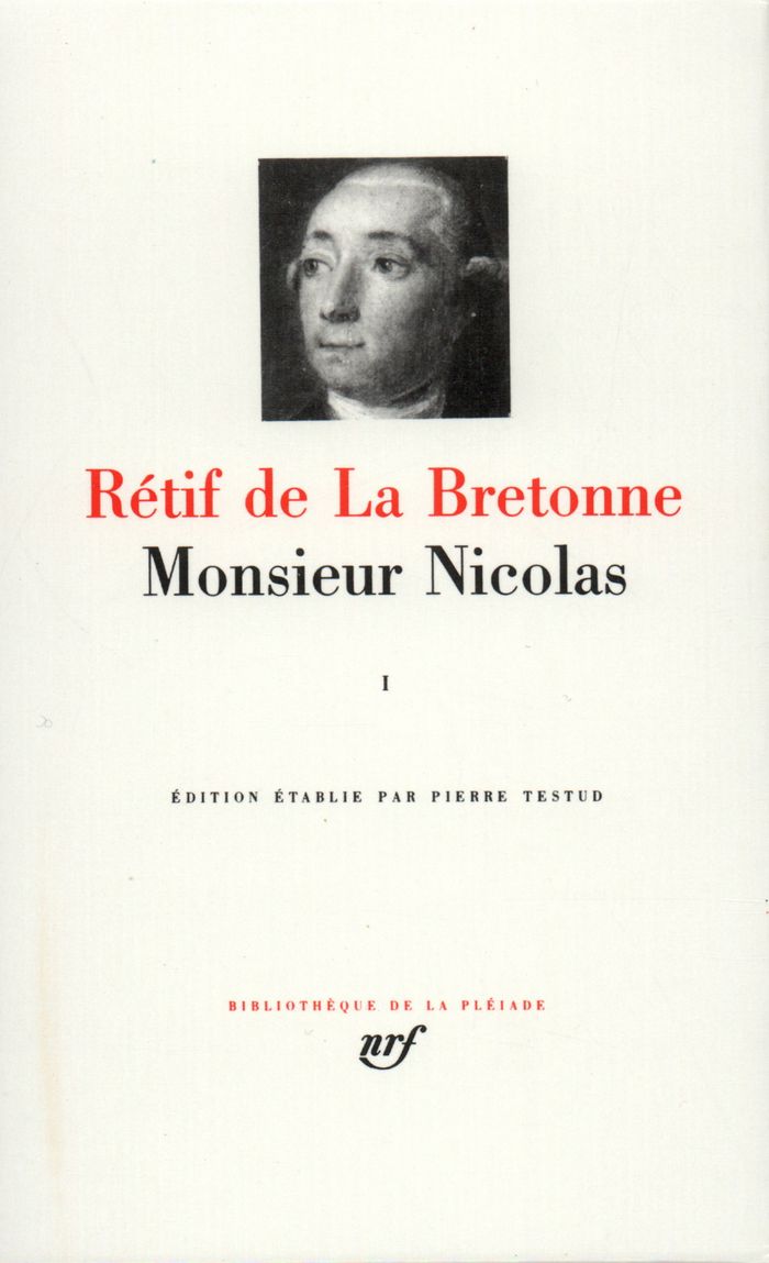 Couverture du livre « MONSIEUR NICOLAS - VOL01 » de Retif De La Bretonne, librairie Les Contes Infusés à Corte
