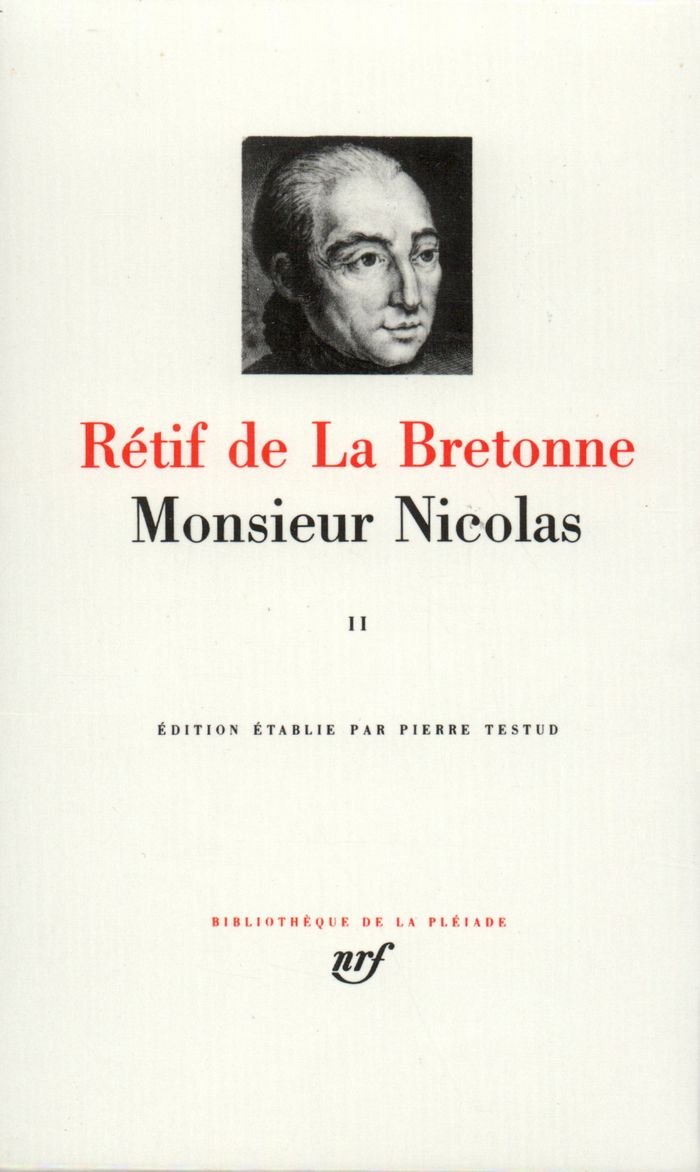 Couverture du livre « MONSIEUR NICOLAS - VOL02 » de Retif De La Bretonne, librairie Les Contes Infusés à Corte