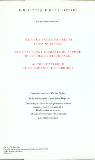 Quatrième de couverture de « OEUVRES - VOL01 »
