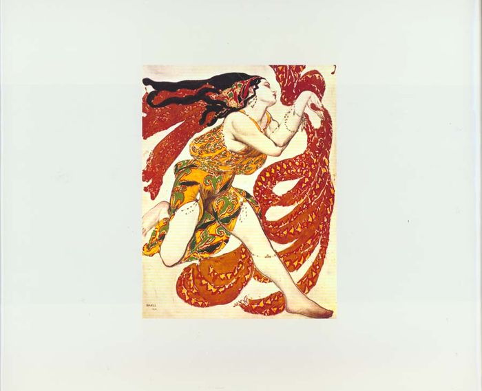 Quatrième de couverture de « L'ART DES BALLETS RUSSES A PARIS - PROJETS DE DECORS ET DE COSTUMES (1908-1929) »