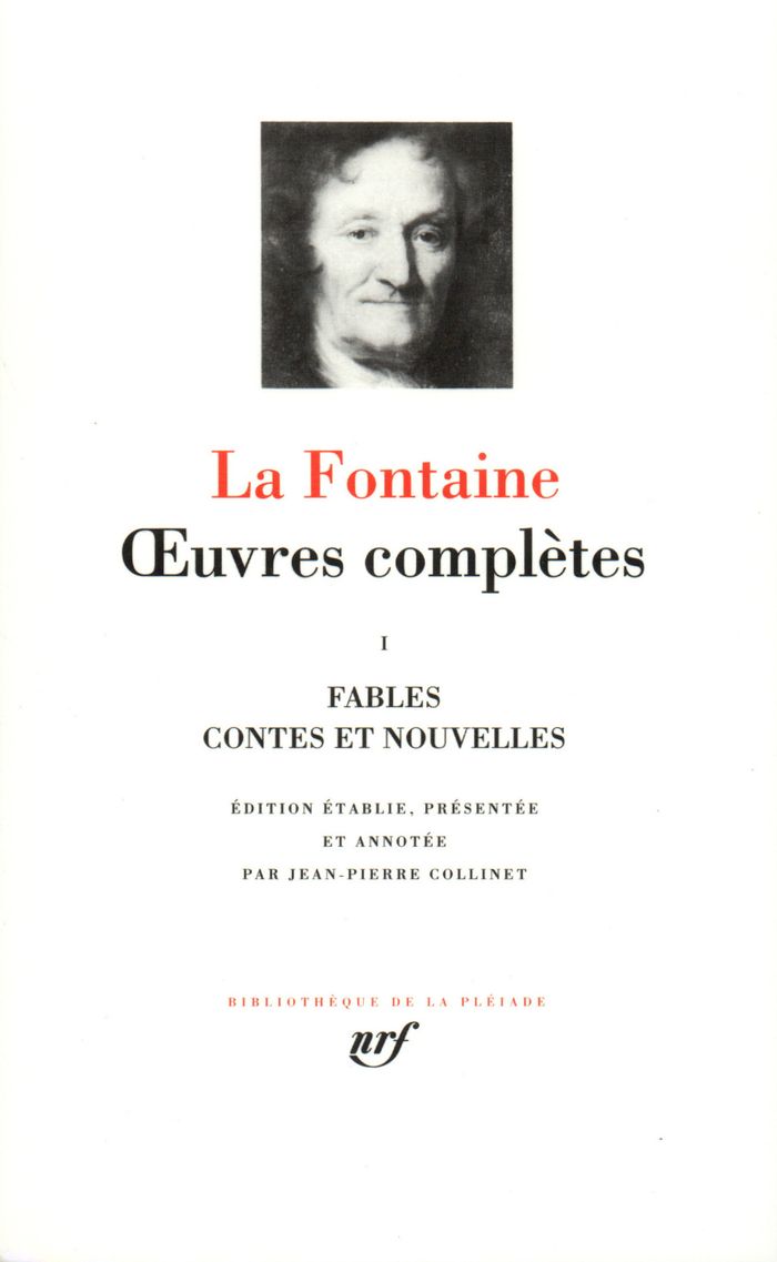 Couverture du livre « OEUVRES COMPLETES - VOL01 - FABLES - CONTES ET NOUVELLES » de La Fontaine Jean De, librairie Les Contes Infusés à Corte