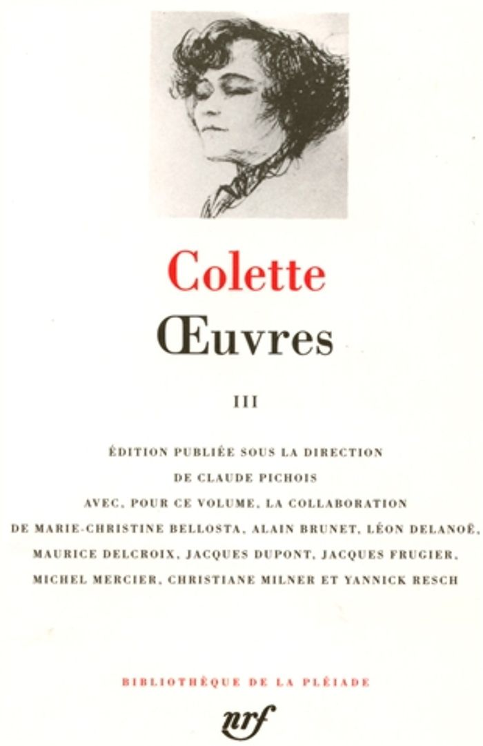 Couverture du livre « OEUVRES - VOL03 » de Colette, librairie Les Contes Infusés à Corte