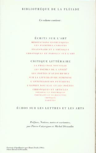 Quatrième de couverture de « OEUVRES EN PROSE COMPLETES - VOL02 »