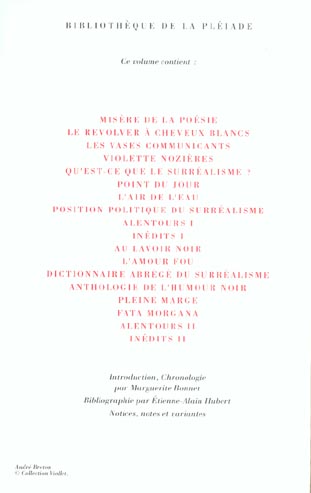 Quatrième de couverture de « OEUVRES COMPLETES - VOL02 »