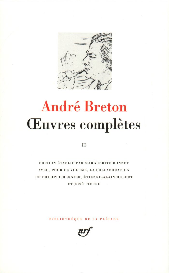 Couverture du livre « OEUVRES COMPLETES - VOL02 » de Andre Breton, librairie Les Contes Infusés à Corte