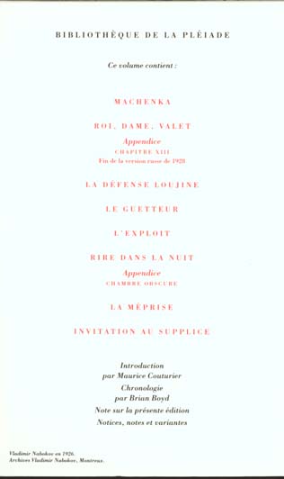 Quatrième de couverture de « OEUVRES ROMANESQUES COMPLETES - VOL01 »