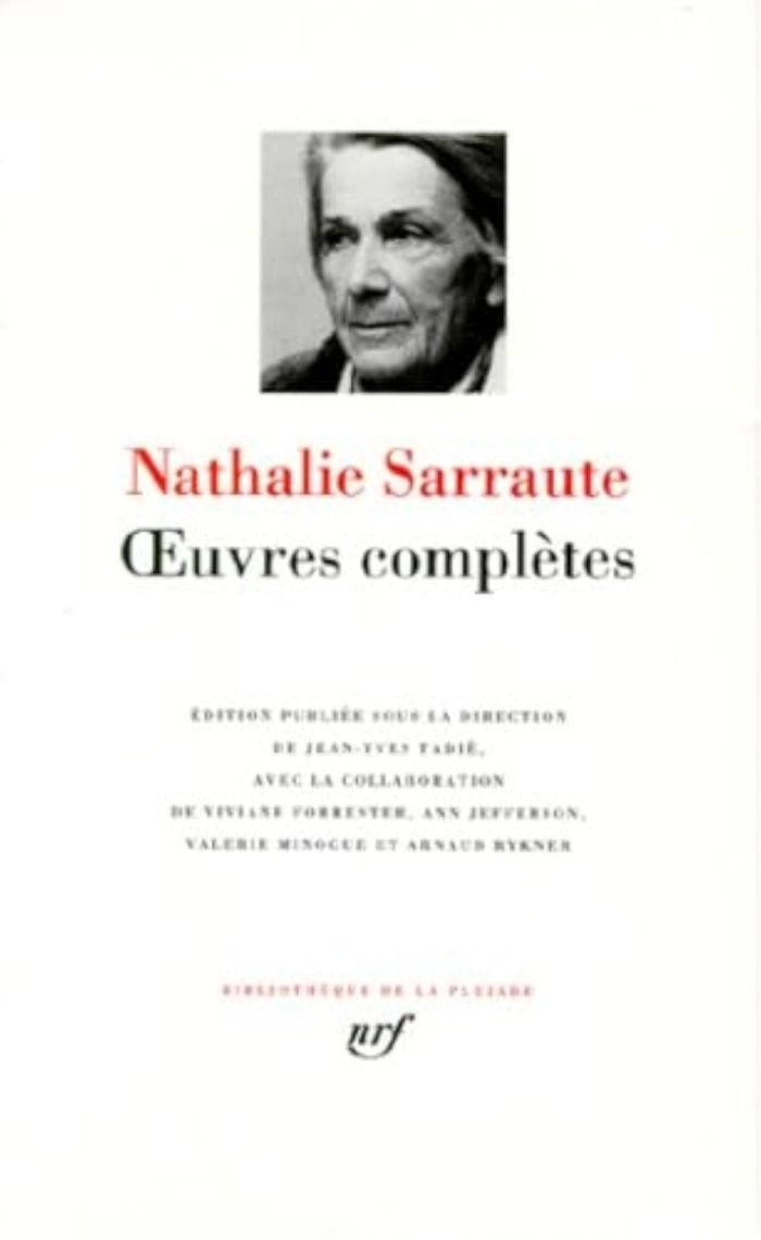 Couverture du livre « OEUVRES COMPLETES » de Nathalie Sarraute, librairie Les Contes Infusés à Corte