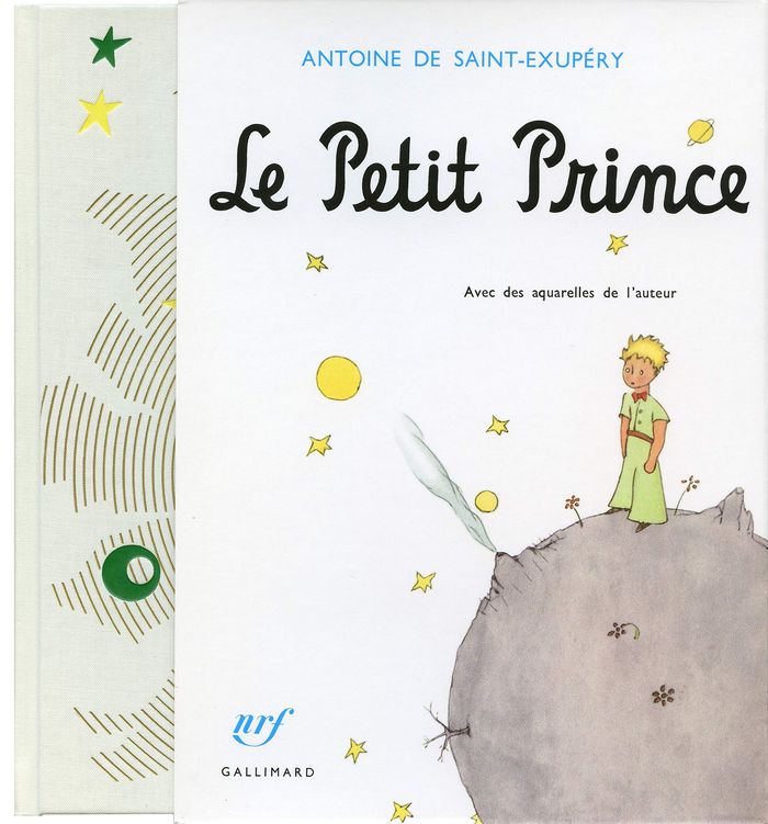 Couverture du livre « LE PETIT PRINCE » de Saint-Exupery A D., librairie Les Contes Infusés à Corte