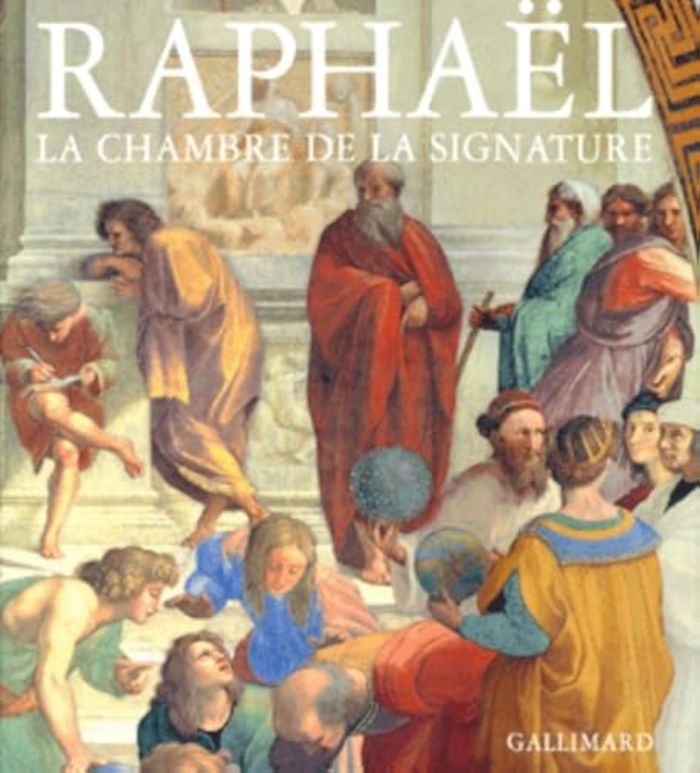Couverture du livre « LA CHAMBRE DE LA SIGNATURE - RAPHAEL » de Emiliani/scolaro, librairie Les Contes Infusés à Corte