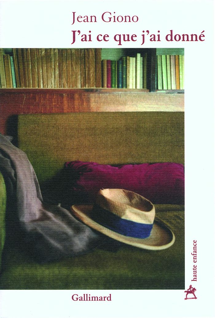 Couverture du livre « J'ai ce que j'ai donné », librairie Les Contes Infusés à Corte