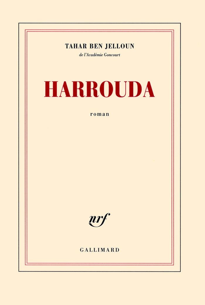 Couverture du livre « Harrouda : roman » de Tahar Ben Jelloun, librairie Les Contes Infusés à Corte