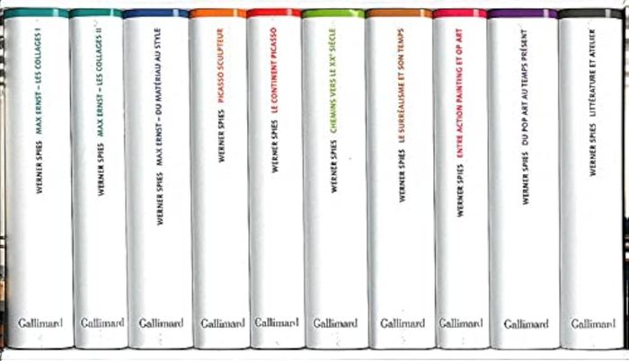 Couverture du livre « UN INVENTAIRE DU REGARD - ECRITS SUR L'ART ET LA LITTERATURE » de Werner Spies, librairie Les Contes Infusés à Corte