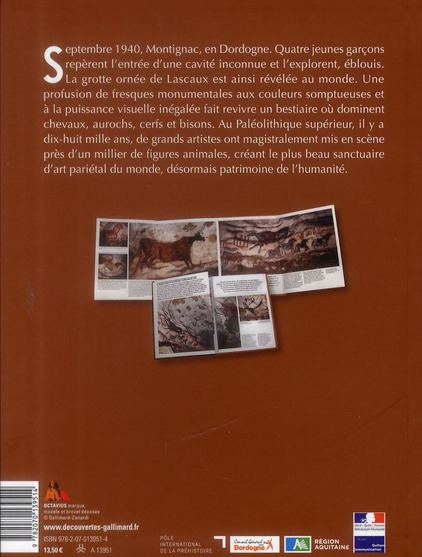 Quatrième de couverture de « LASCAUX »